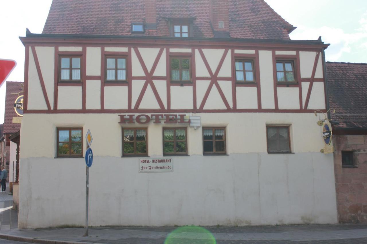 Hotel Zur Friedenslinde Nuremberg Ngoại thất bức ảnh